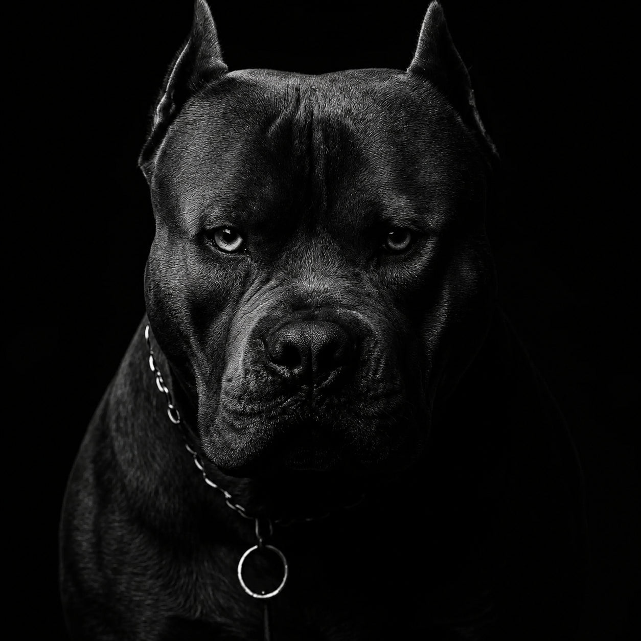Bóng Tối Kiêu Hãnh — Tranh Canvas Dark Moody Sức Mạnh & Trung Thành